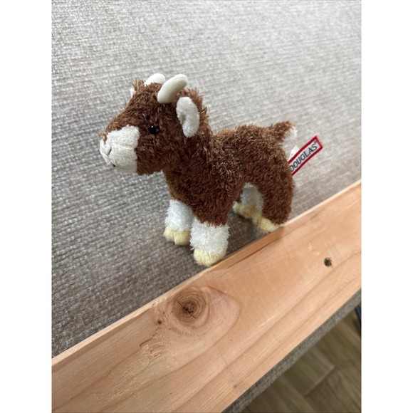 Douglas Other - 2017 Douglas Cuddle Toys Brown White cow Plush Stuffed Animal‎ Farm 1505 7 in.
